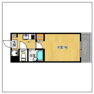 ラオム21【306号室】の間取り