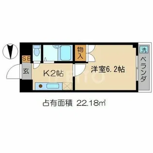 ヴェルメゾン今出川【3階】の間取り