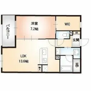 ブライト スクエア【3階】の間取り