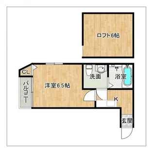 stage吉塚【1階】の間取り