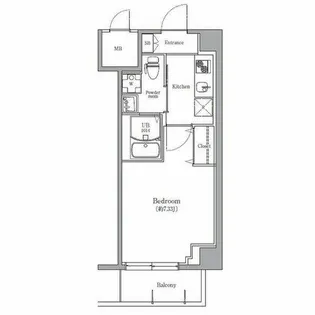 エルプレイス千里中央【2階】の間取り
