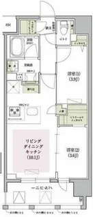 アーバネックス大阪天満宮II【2階】の間取り