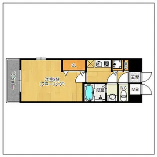 スプール浄水通り【11階】の間取り