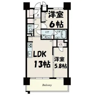 S-RESIDENCE本郷Ⅱ【9階】の間取り