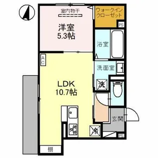 ルミナス【1階】の間取り