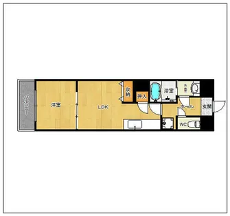 グランドスクエアII【302号室】の間取り