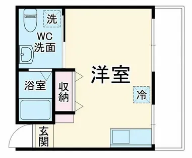 リカーナ粟生新家【3階】の間取り