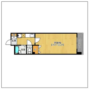 リファインド2000【4階】の間取り