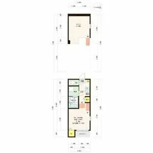 ハーモニーテラス愛知町【103号室】の間取り