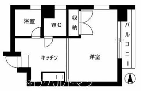 スクエア橘 他階の別間取もご紹介可能【2階】の間取り