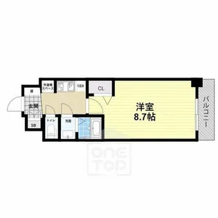 gm kishibe【3階】の間取り