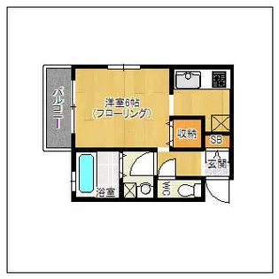 ドリームK【H号室】の間取り