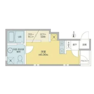 ノヴェル大須【3階】の間取り