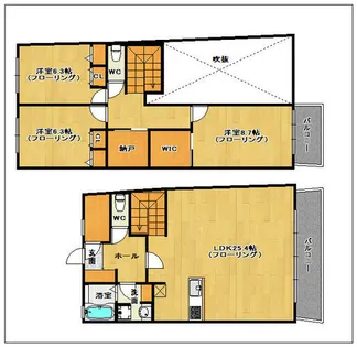 アイランドシティ・インフィニガーデン【1109号室】の間取り