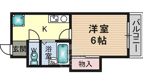 中村10番館【3階】の間取り