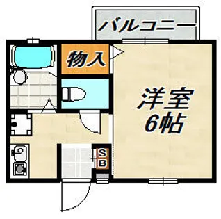 シティライフ須磨浦【1階】の間取り