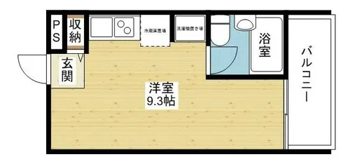 是空JYUSO【3階】の間取り