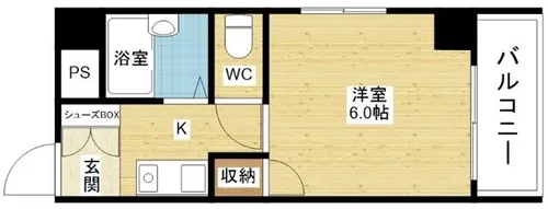 クレイン新大阪【3階】の間取り