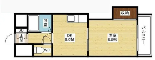上新庄駅前グランドハイツ北【4階】の間取り