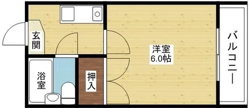 セントラルハイツ【5階】の間取り