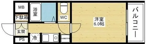 ラ・ペンテ【8階】の間取り