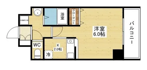 ノルデンハイム新大阪Ⅱ【10階】の間取り