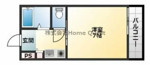 アンジュYAO【1階】の間取り