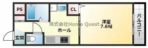 ハイツレバランス【2階】の間取り