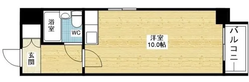 マイルド新大阪レジデンス【4階】の間取り