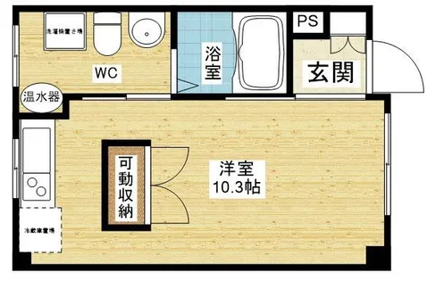 サングリエG【3階】の間取り