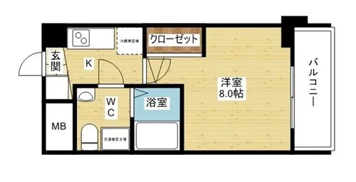 SEST新大阪【7階】の間取り