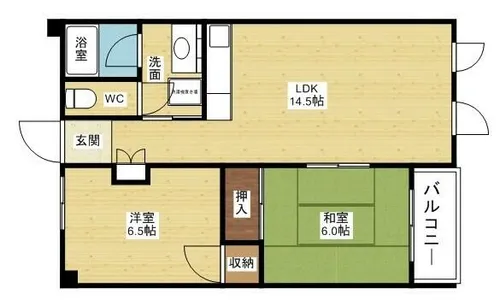 メゾンサクラ11【3階】の間取り