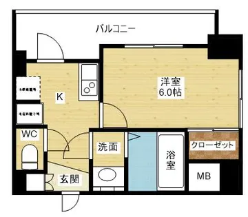 セレニテ新大阪カルム【15階】の間取り