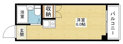 ベルメゾンロゼ【3階】の間取り