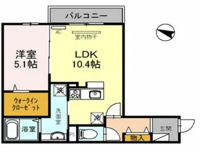 飛鳥Ⅲ【2階】の間取り