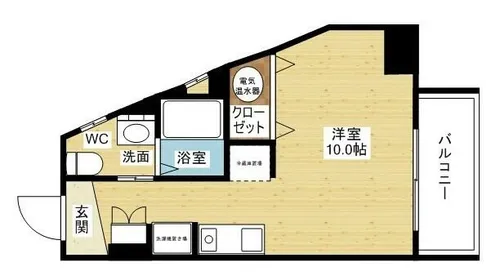 フレアコート新大阪【2階】の間取り