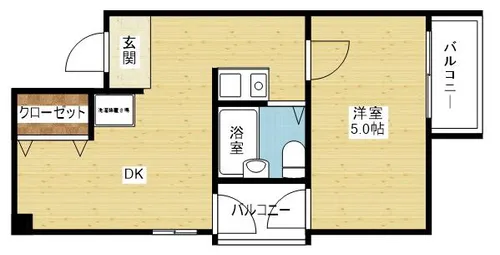ラ・ペール一番館【9階】の間取り