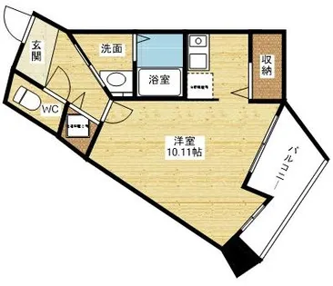 フォレステージュ江坂垂水町【4階】の間取り