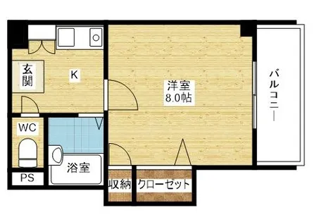 メルヘンハイツ【5階】の間取り
