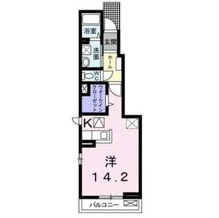 ソレイユ アルドーレ【1階】の間取り
