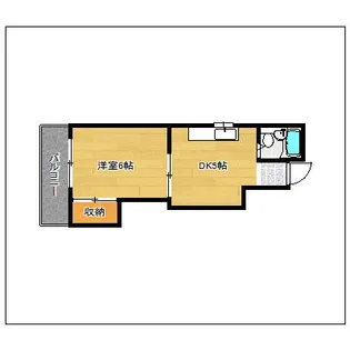 SEITO BUILD 西新【505号室】の間取り
