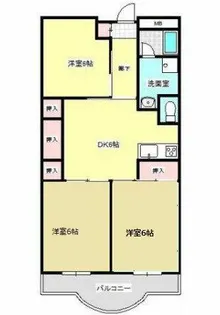 メゾン南栄【4階】の間取り