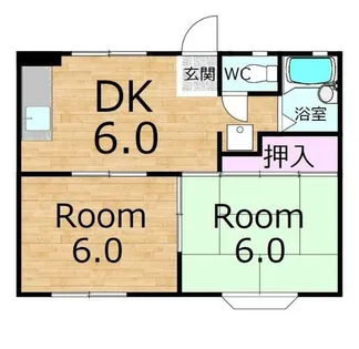 ドミール21【2階】の間取り