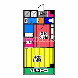 プレミールコート【3階】の間取り