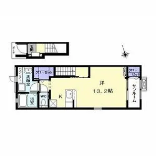 ルーチェ【2階】の間取り