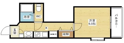 CASAMT東三国【5階】の間取り