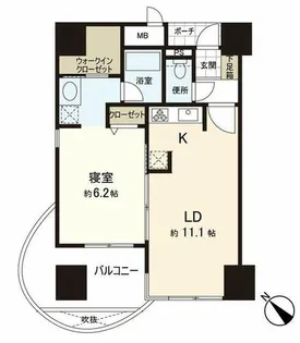 サンシティ博多フレックス21【8階】の間取り