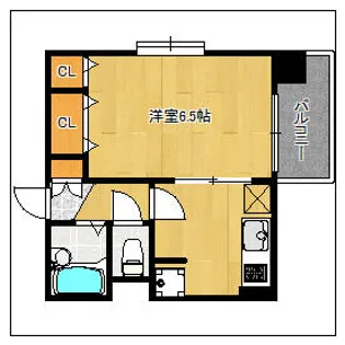 クロスステージ博多駅前【10階】の間取り