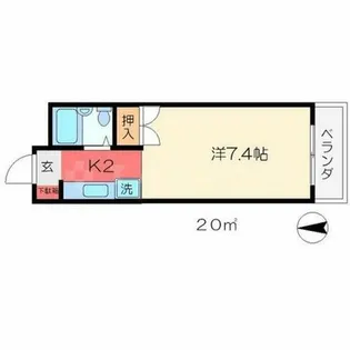 MBCアンバーハウス【3階】の間取り