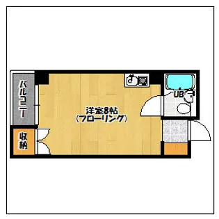 サンシャイン須崎【205号室】の間取り
